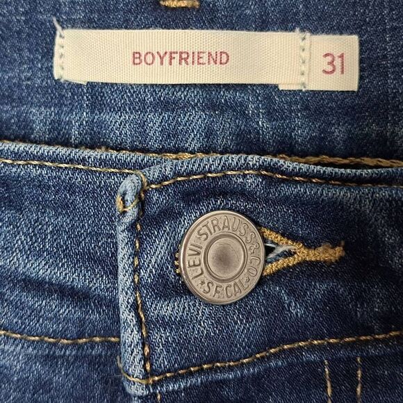Levi's Women's Boyfriend Mid Rise Jeans size 31 - Picture 5 of 6